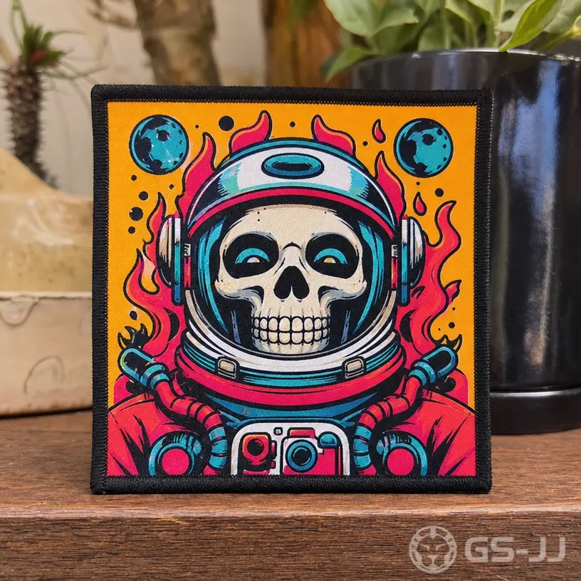 Skeleton Custom Printed Patches Skeleton Custom Printed Patches