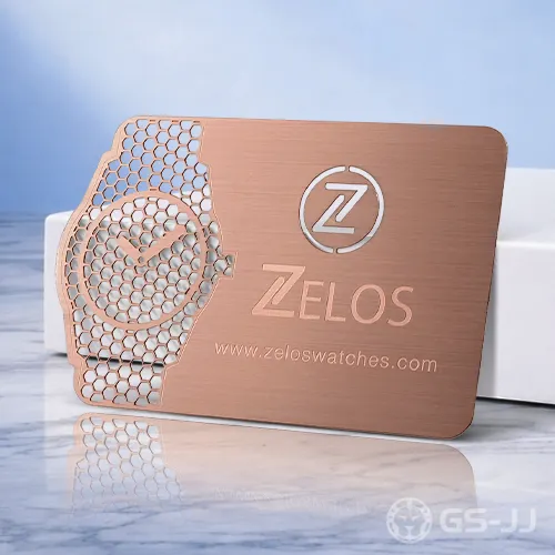 Elite Watch Warranty Antique Copper Metal Cards Elite Watch Warranty Antique Copper Metal Cards
