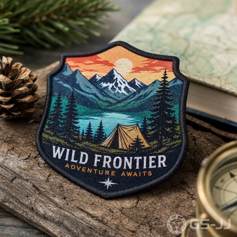 WILD FRONTIER Custom Printed Patches WILD FRONTIER Custom Printed Patches