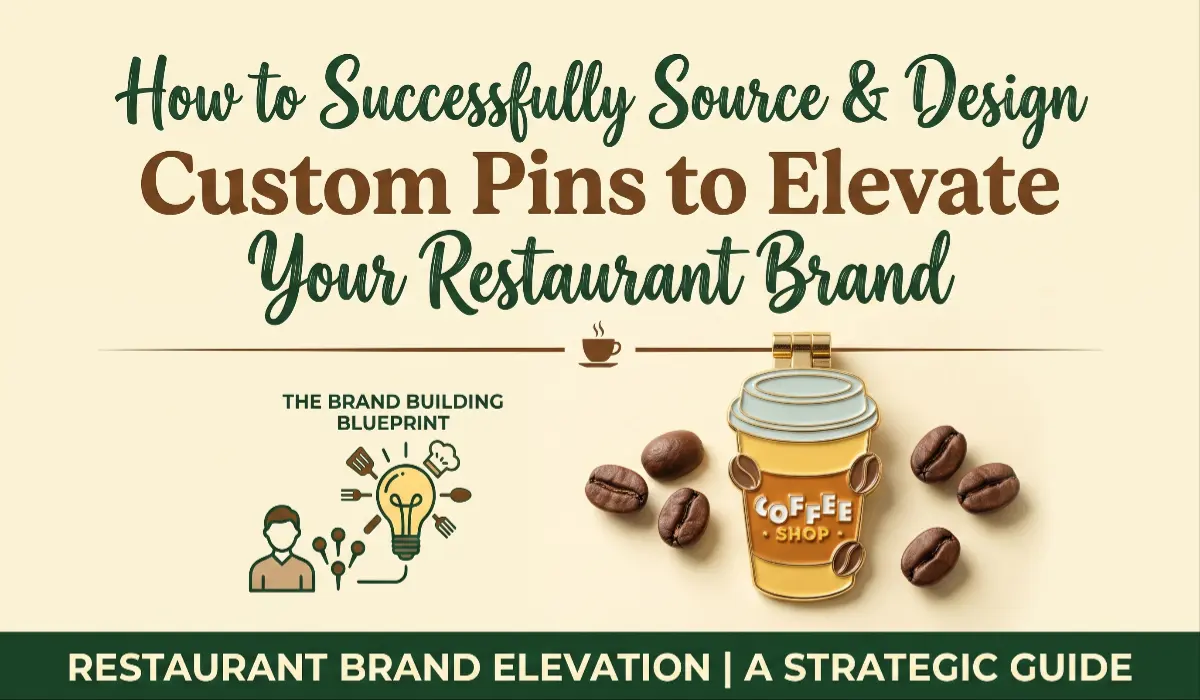 How to Design Custom Pins to Elevate Your Restaurant Brand