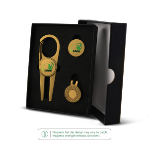 Deluxe Golf Divot Tool Set with Ball Markers