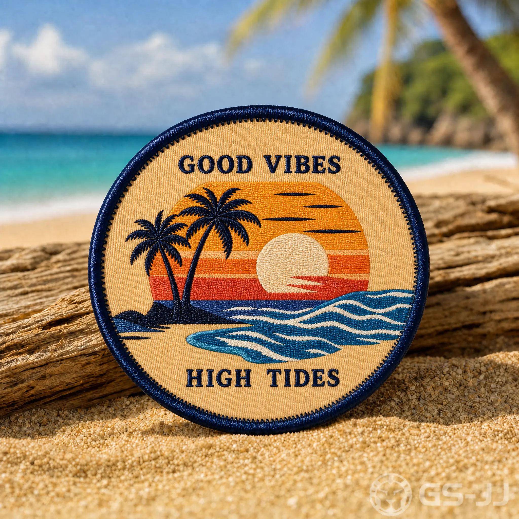 GOOD VIBES Full Embroidered + Full Printed Patches GOOD VIBES Full Embroidered + Full Printed Patches