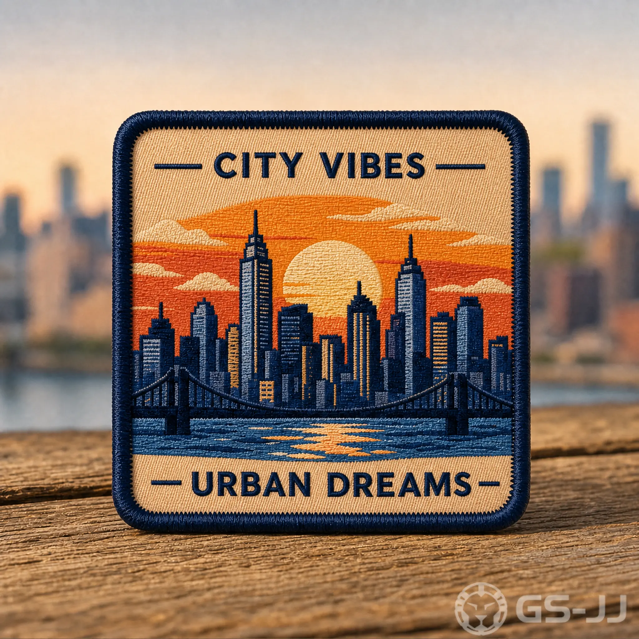 CITY VIBES Full Embroidered + Full Printed Patches CITY VIBES Full Embroidered + Full Printed Patches