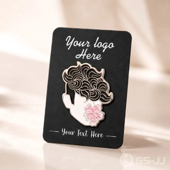 Portrait Soft Enamel Pins Portrait Soft Enamel Pins