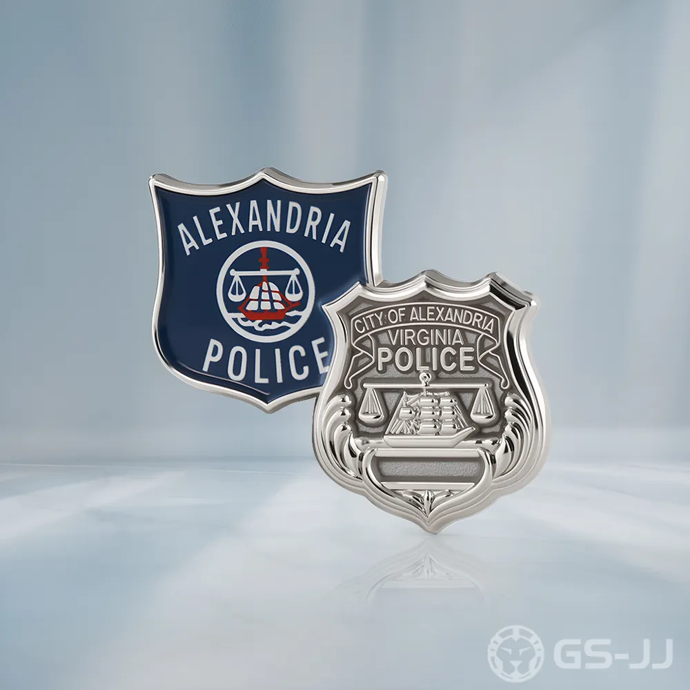 Custom Alexandria Police Corporate Lapel Pin Custom Alexandria Police Corporate Lapel Pin
