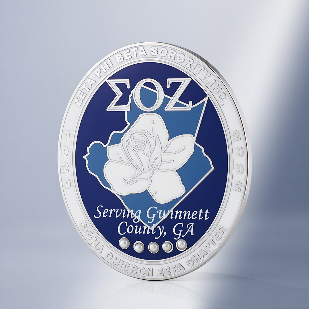 Custom Zeta Phi Beta Corporate Lapel Pin