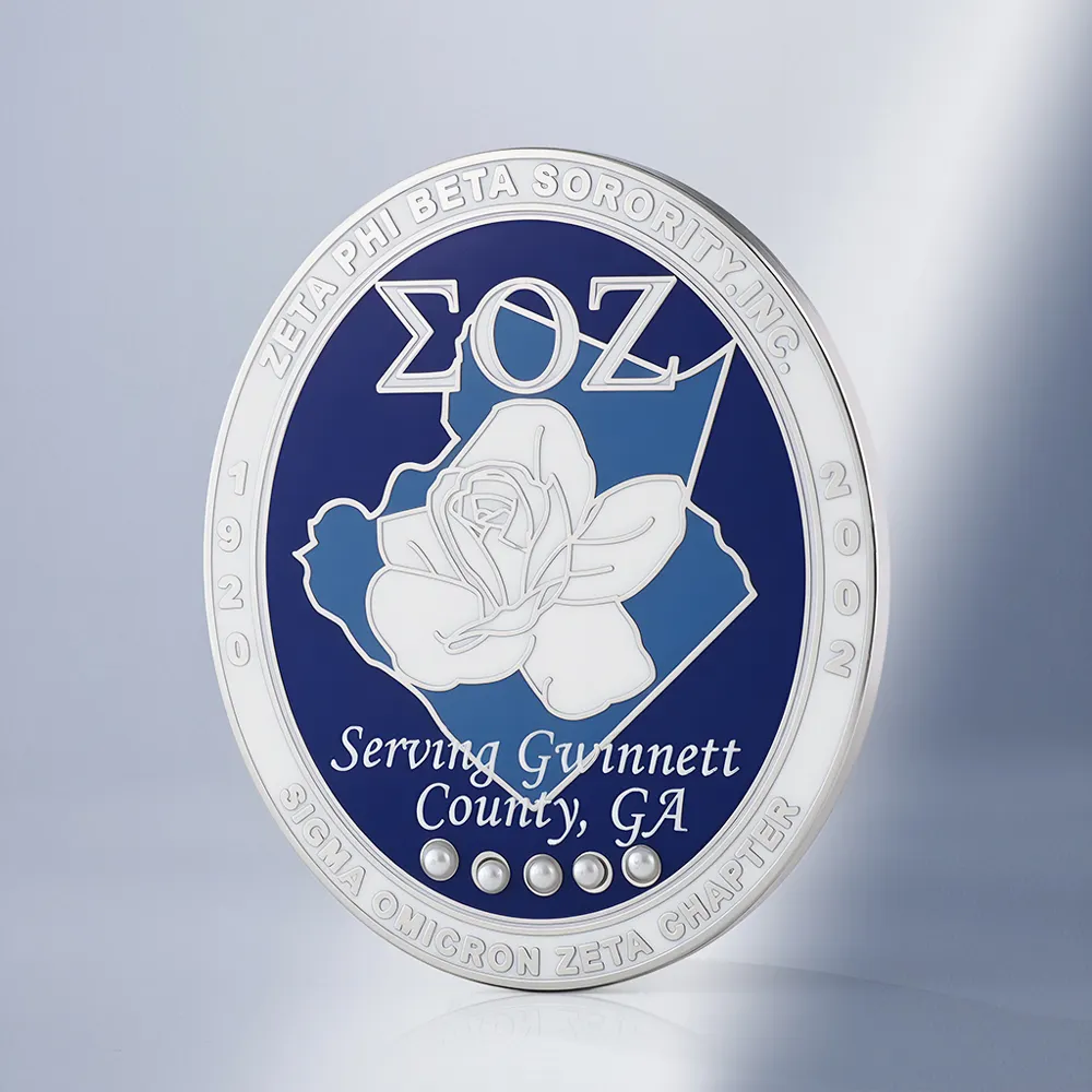 Custom Zeta Phi Beta Corporate Lapel Pin Custom Zeta Phi Beta Corporate Lapel Pin