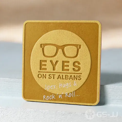 Eyes On St Albans Tan Leather Patch Eyes On St Albans Tan Leather Patch
