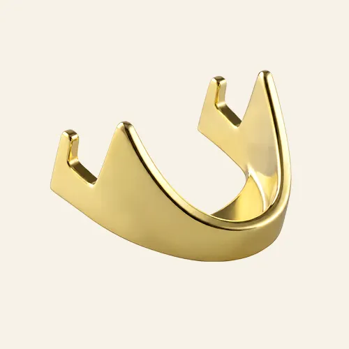 Metal Coin Stand - Shiny Gold