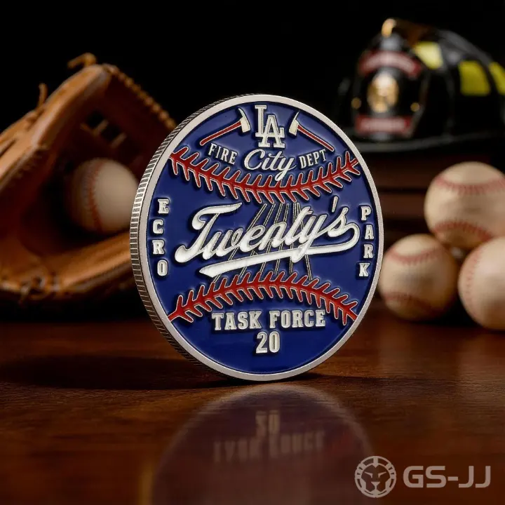 LA Task Force Baseball Coins LA Task Force Baseball Coins
