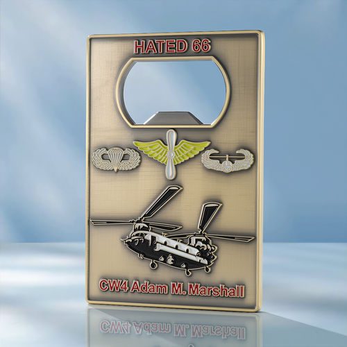 HATED 66 Bottle Opener Coin
