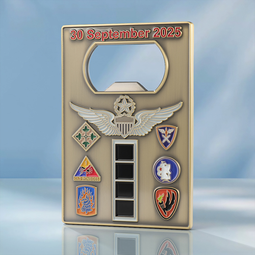 HATED 66 Bottle Opener Coin