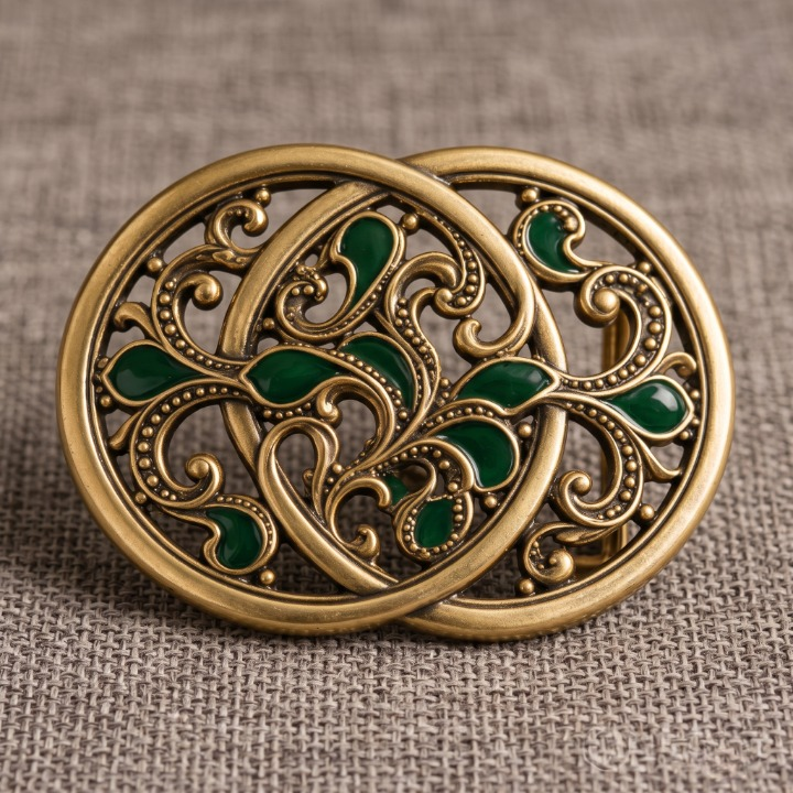Circle Western Belt Buckles for Women