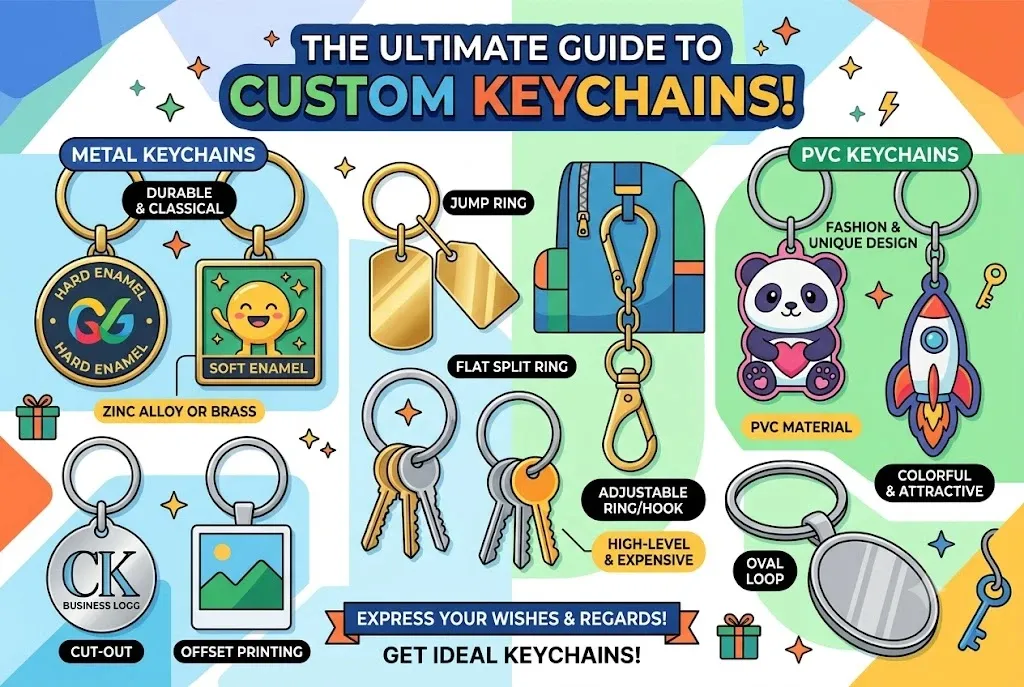 The master tells you important message about keychains customization 