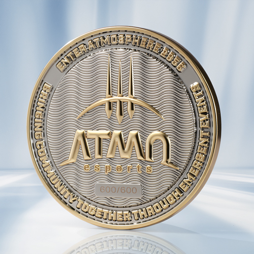 ATMOS Esports Sydney Launch Challenge Coin
