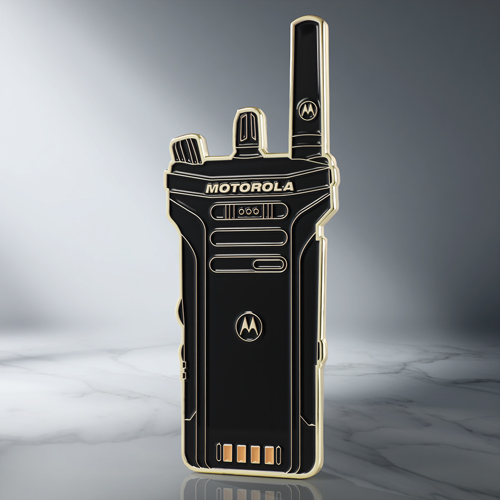 Motorola Director's Award Radio Shaped Challenge Coin