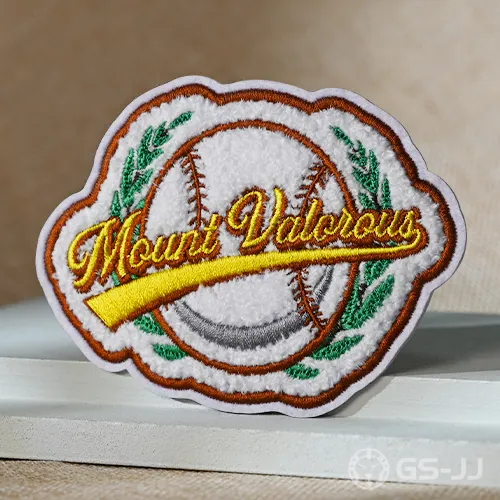 Mount Valorous Baseball Chenille Patches Mount Valorous Baseball Chenille Patches