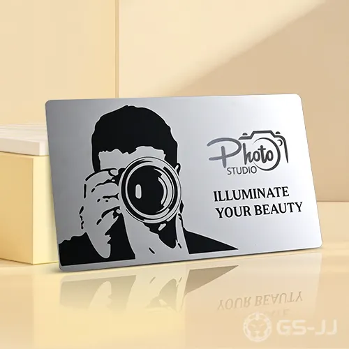 Photographer Metal NFC Business Cards Photographer Metal NFC Business Cards