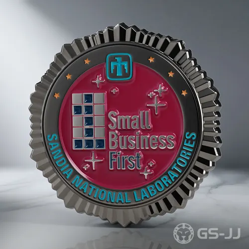Sandia Small Business First Challenge Coin Sandia Small Business First Challenge Coin