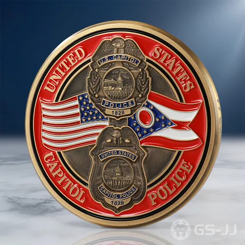 US Capitol Police Ohio RNC 2023 Challenge Coin US Capitol Police Ohio RNC 2023 Challenge Coin