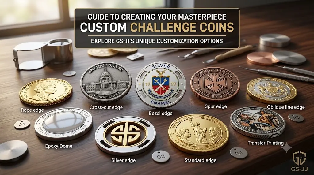 Top 6 Options to Make Your Custom Coins Outstanding