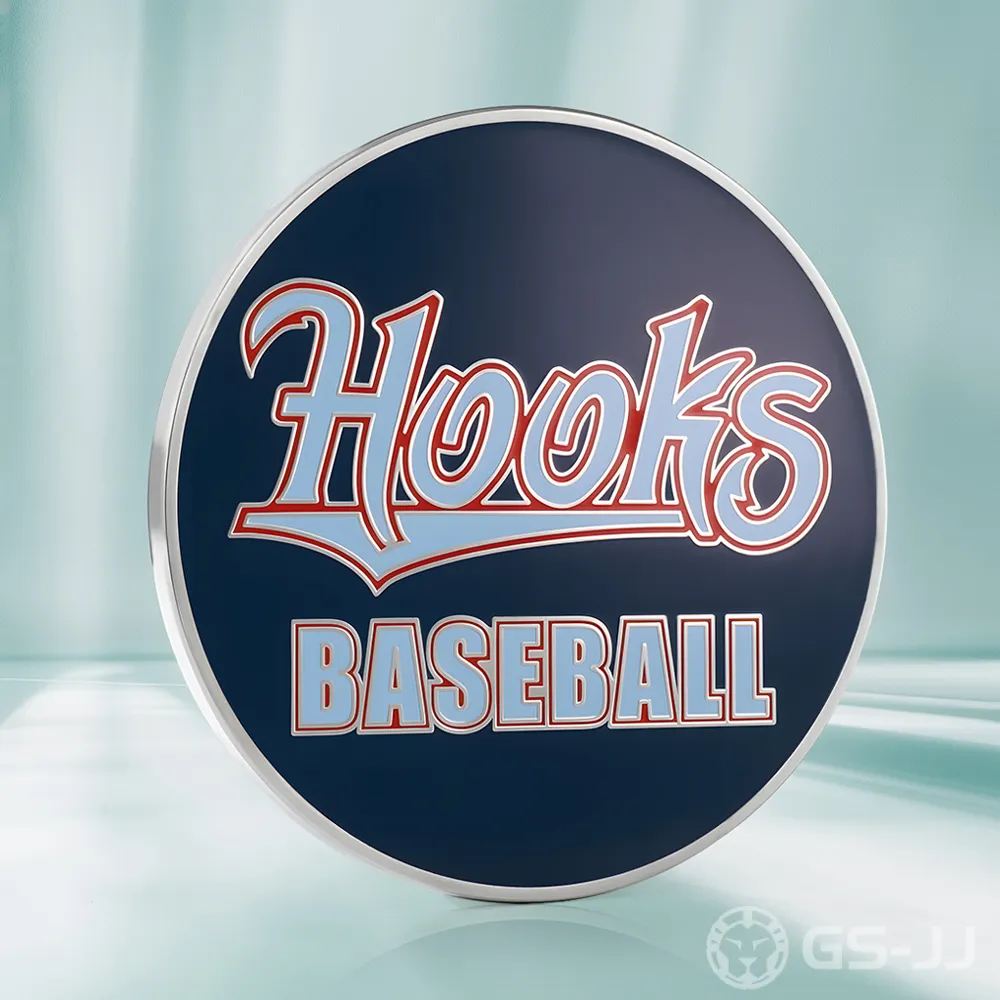 Hooks Baseball Player of the Game Challenge Coin Hooks Baseball Player of the Game Challenge Coin