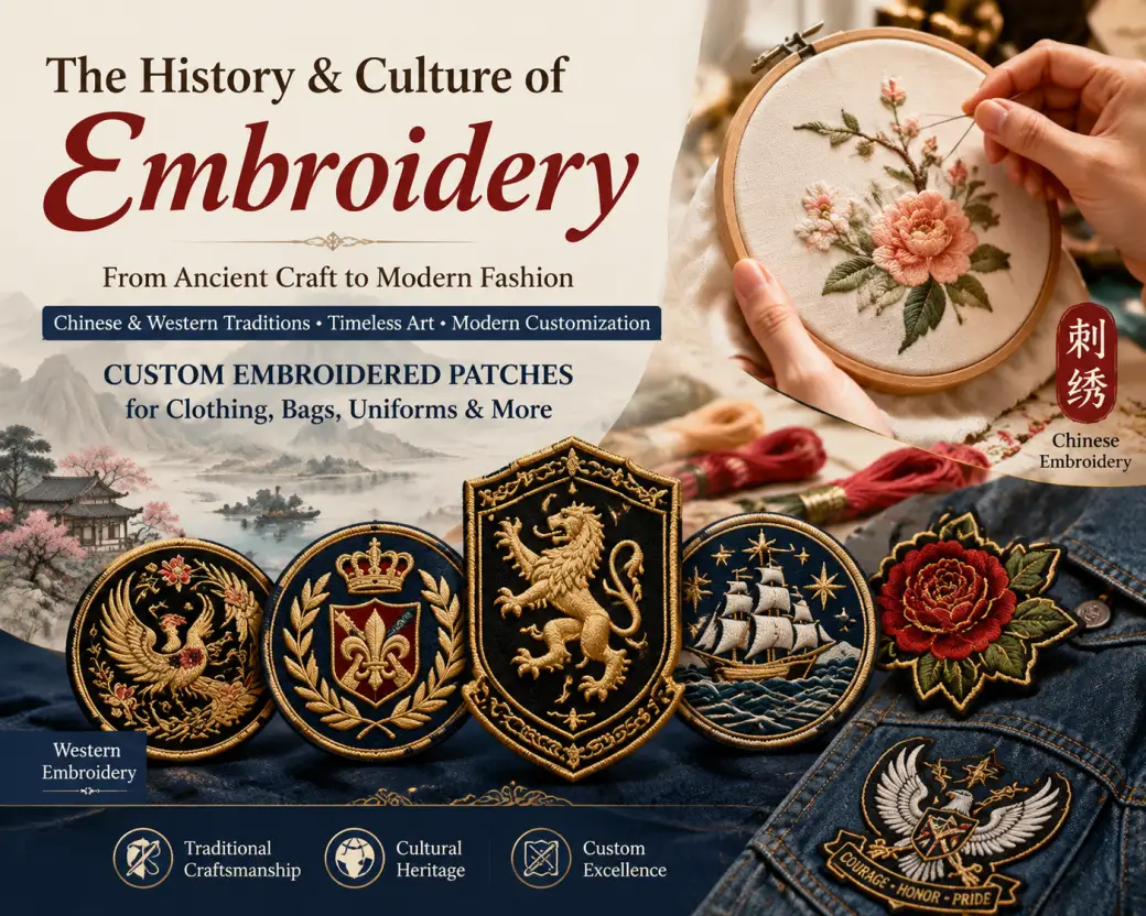 The History of Chinese Embroidery and Western Embroidery