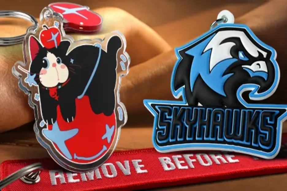 Acrylic vs PVC vs Metal: Which Material Is Best for Durable Custom Gymnastics Keychains?