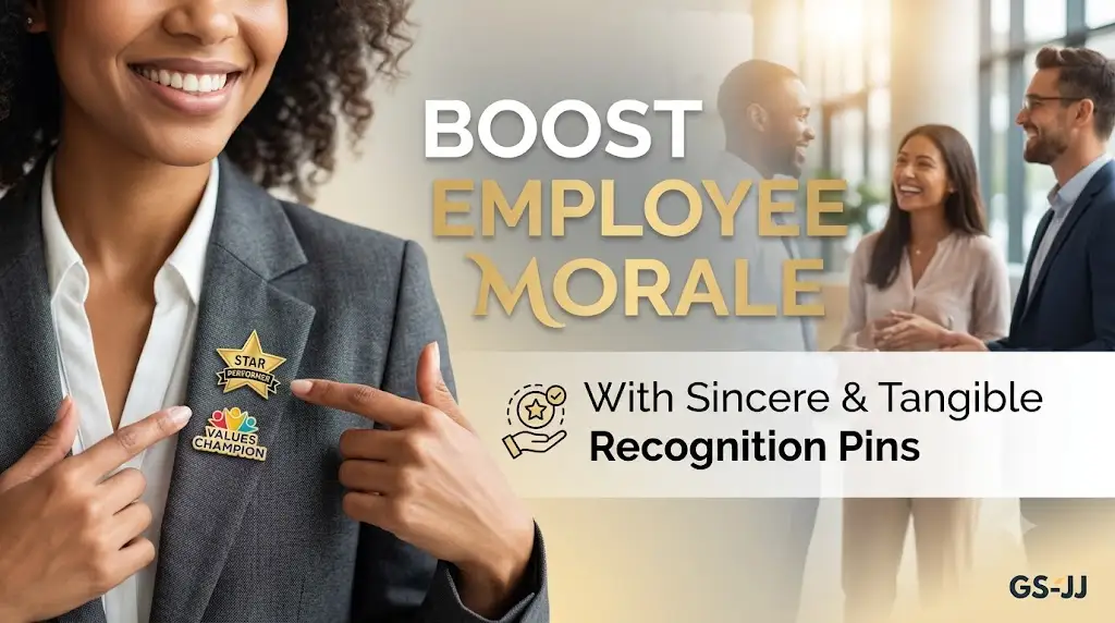 Boost Employee Morale with Recognition Pins