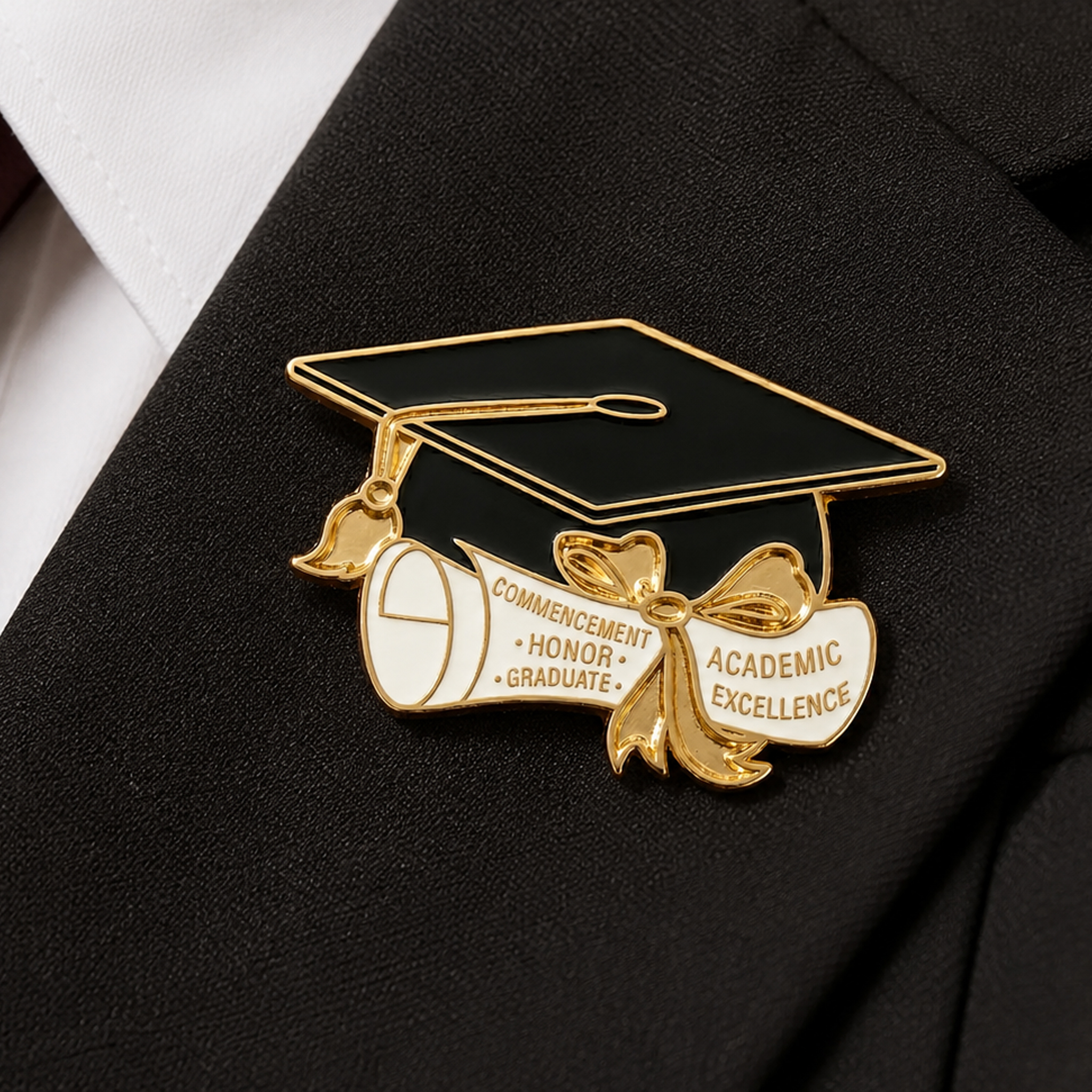 Graduation Cap & Diploma Honor Pin
