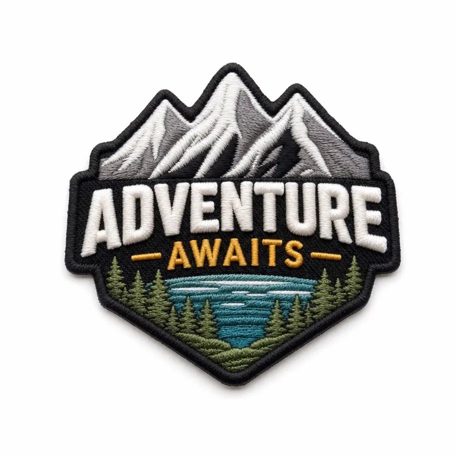 3D Embroidered Patches