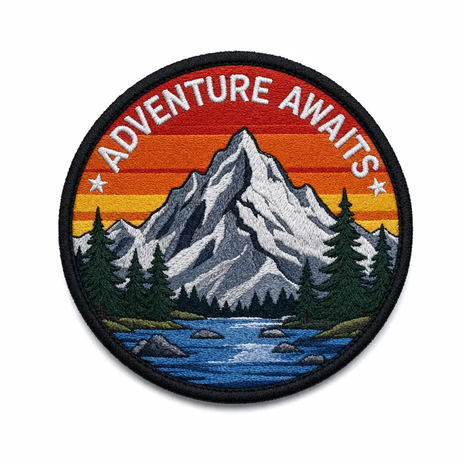Full Embroidered + Full Printed Patches