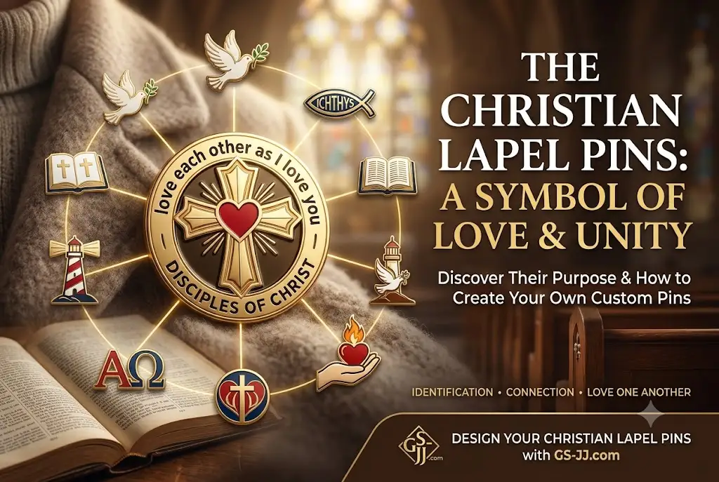 The Christian Lapel Pins