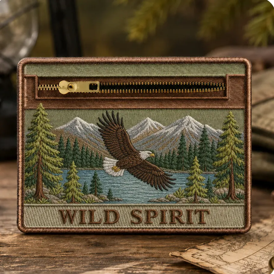 Custom Embroidered Wallet