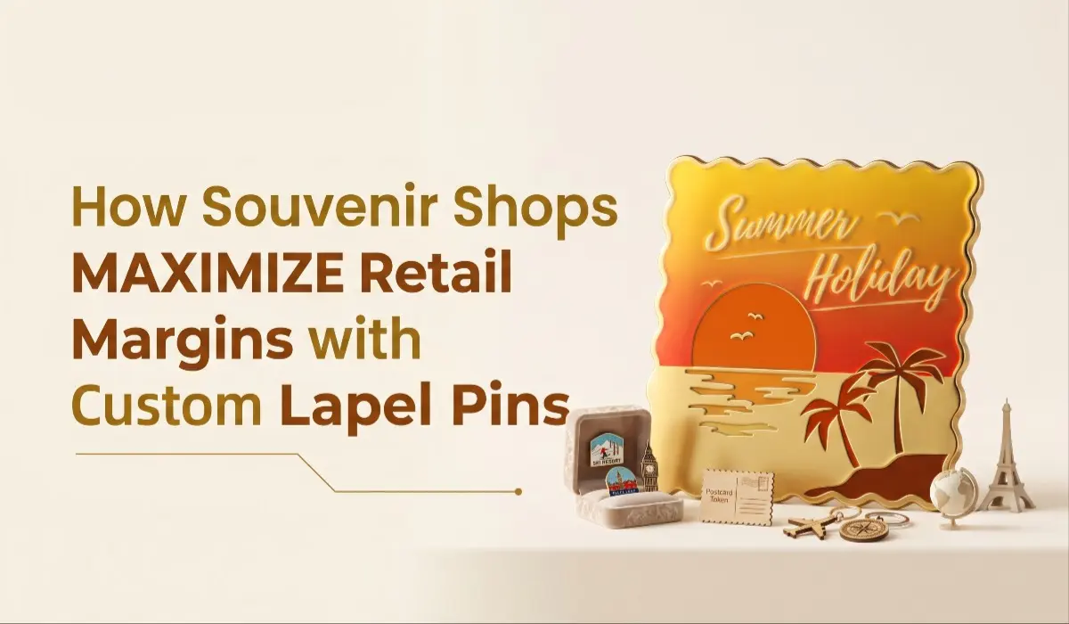 How Souvenir Shops Maximize Retail Margins with Custom Lapel Pins