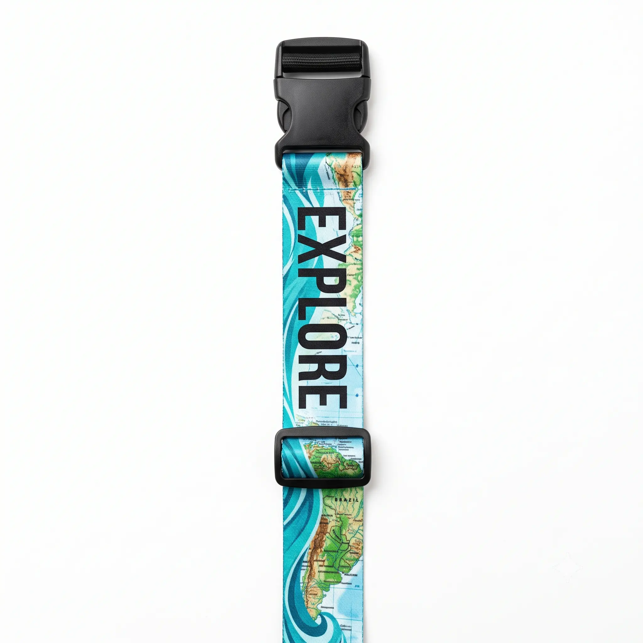 Dye Sublimated Luggage Straps