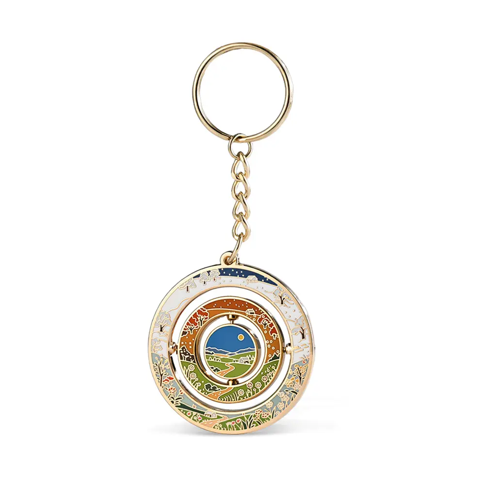 Multi-Spinner Keychains