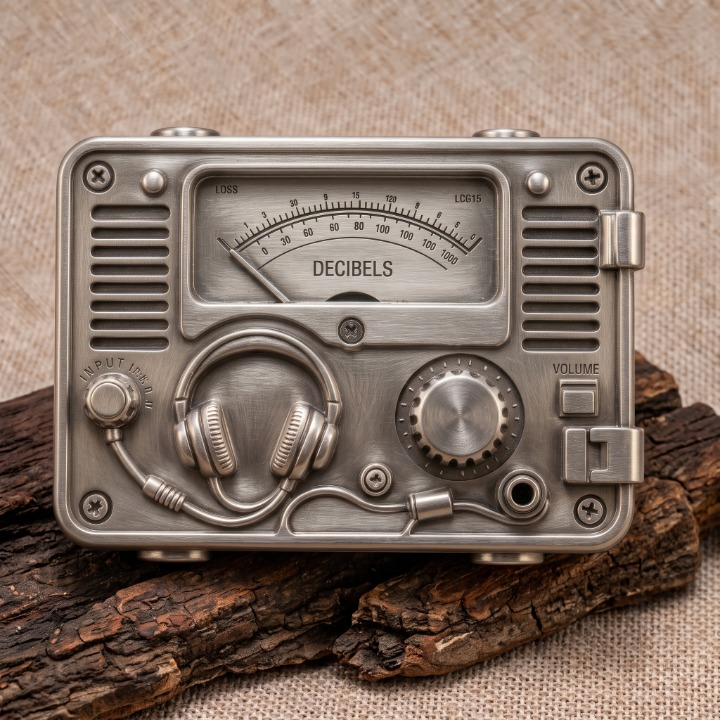 Vintage Radio Operator Military Belt Buckles