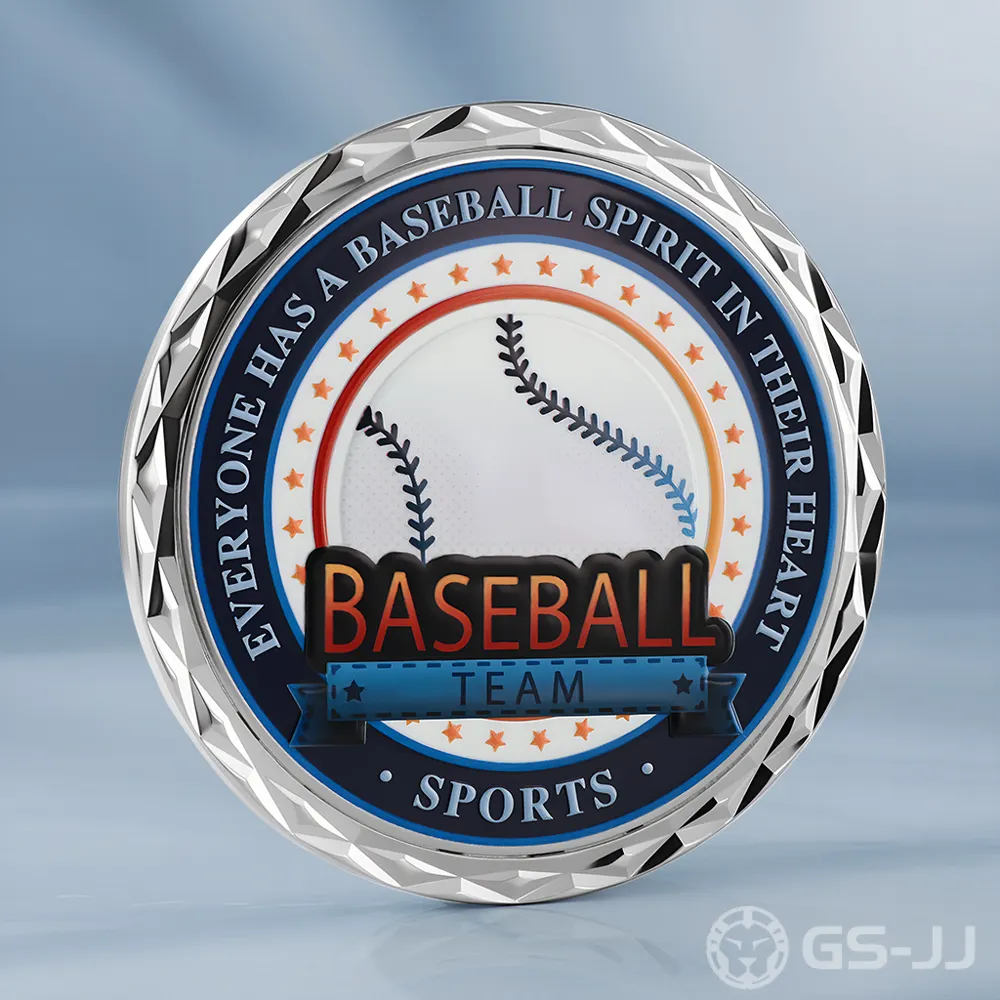 2026 Flames Baseball League Challenge Coin 2026 Flames Baseball League Challenge Coin