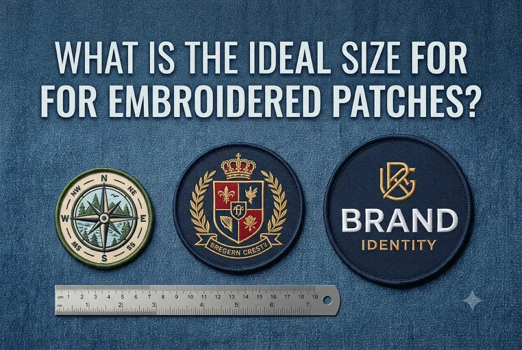 What Is the Ideal Size for Embroidered Patches?