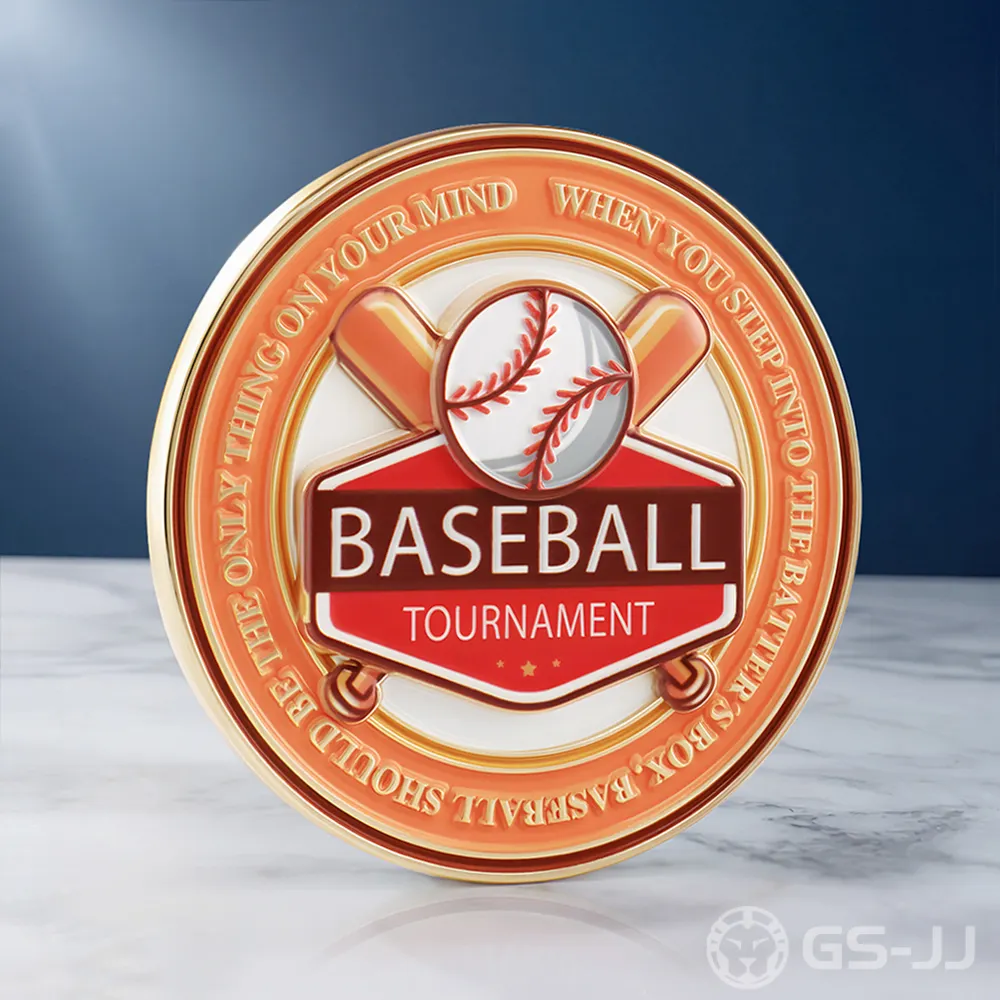 Tournament Baseball Motivational Challenge Coin Tournament Baseball Motivational Challenge Coin