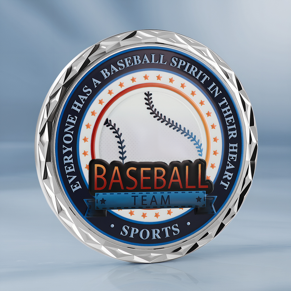 2026 Flames Baseball League Challenge Coin