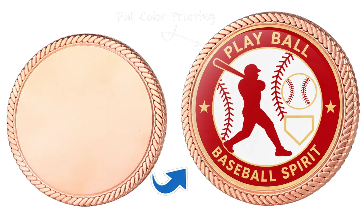 Play Ball Baseball Spirit Baseball Challenge Coins Play Ball Baseball Spirit Baseball Challenge Coins