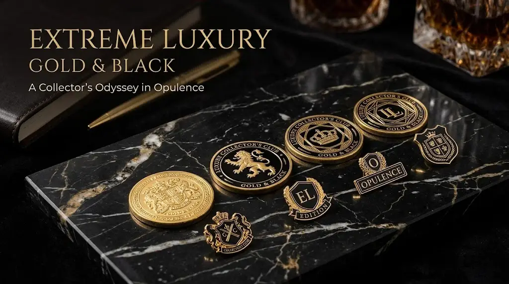Extreme Luxury Colour Matching—GOLD & BLACK