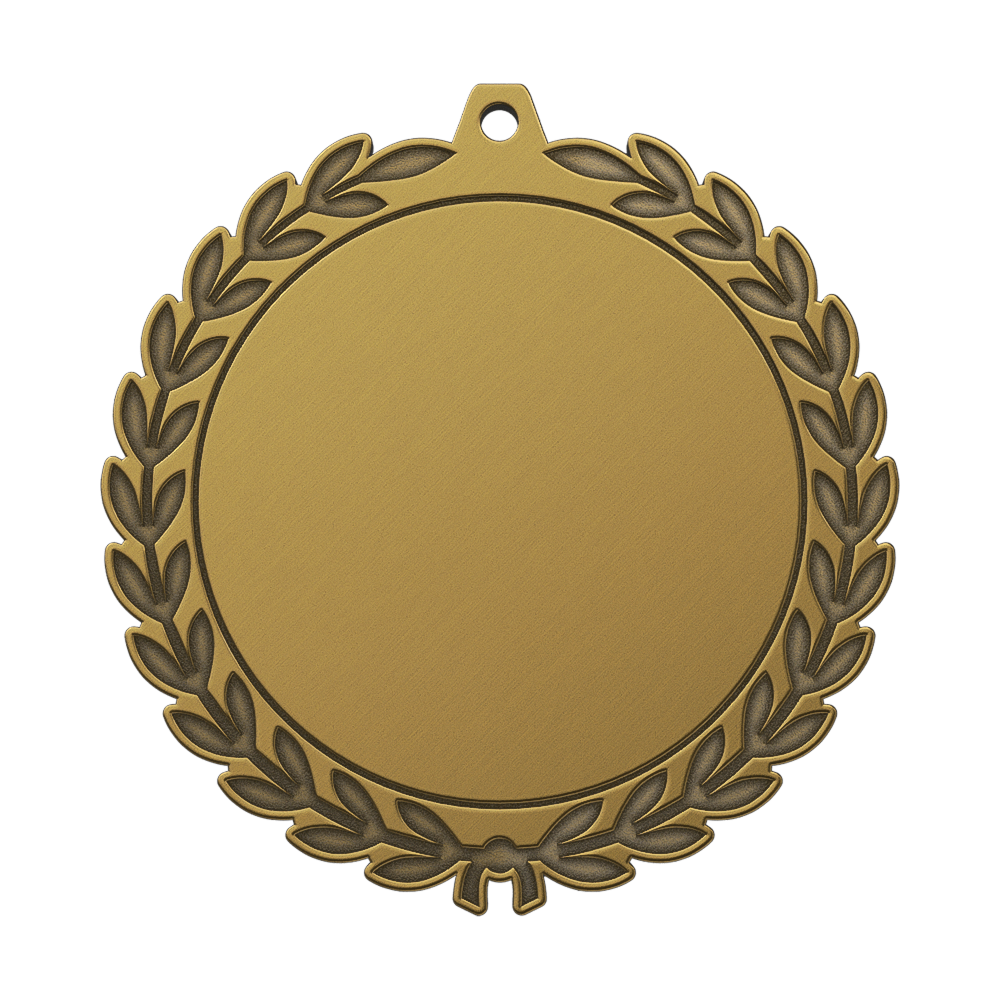 5K Fun Run Medal Antique Glod 5K Fun Run Medal Antique Glod