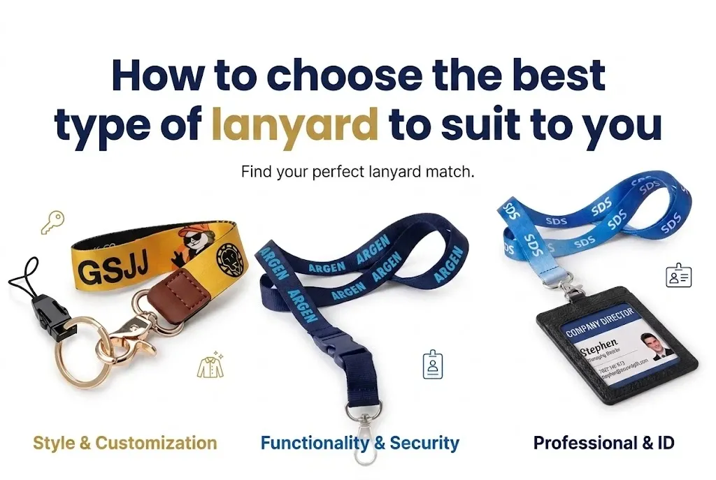 How to choose the best type of lanyard to suit you