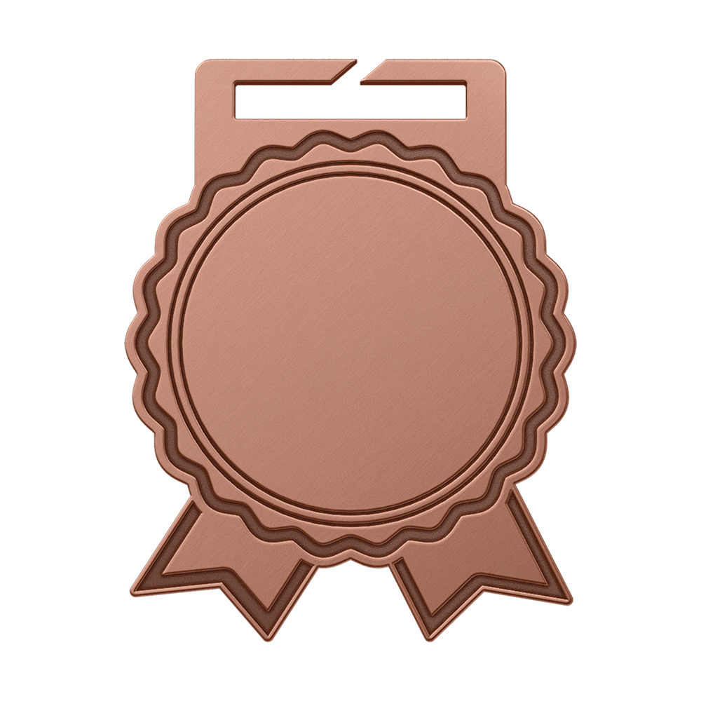 Baseball Championship Medals Antique Copper