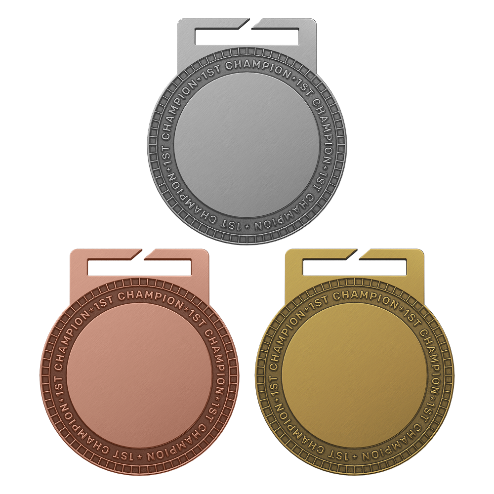 Custom Softball Champion Medal All