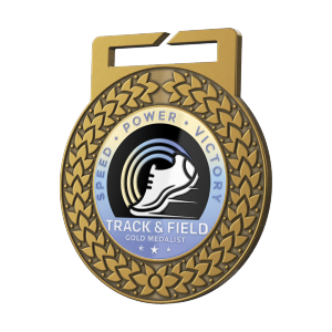 Custom Track And Field Medal