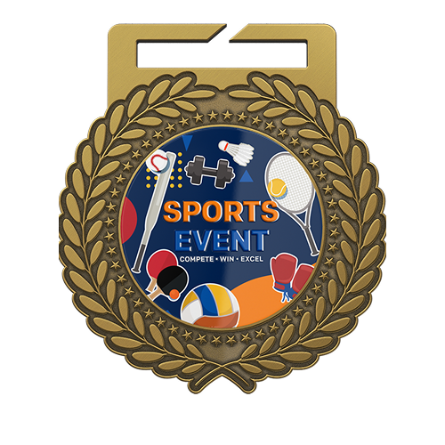 Sports Event Race Medal